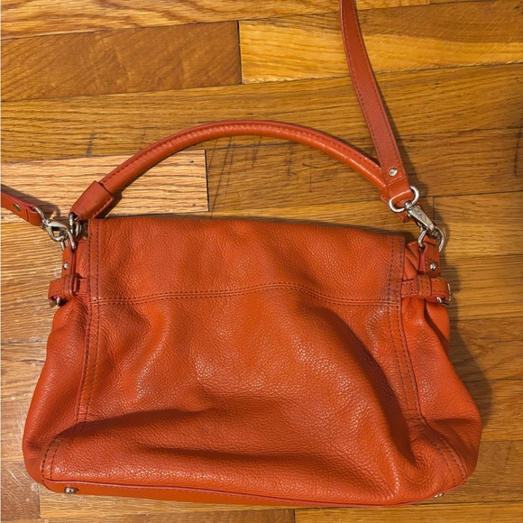 Kate Spade Cobble Hill Little Minka bag Orange Leather Shoulder Bag - Picture 2 of 11